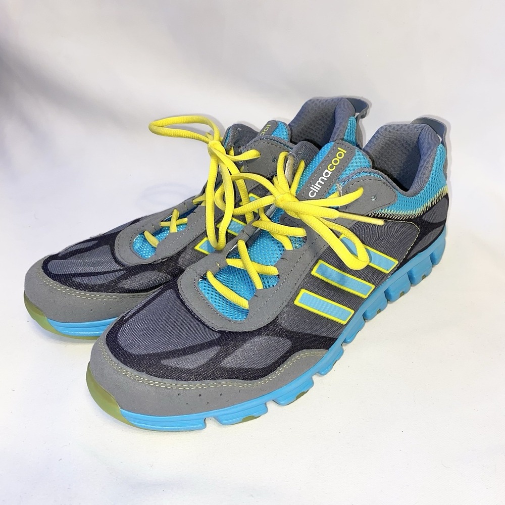 Adidas Women's Clima Cool Aqua, Gray and Yellow Size 10 1/2 *Brand New* - Picture 4 of 16